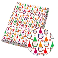 ahb 45150cm 1pc christmas polyester cotton cloth fabric printed sheet handmade bag crafts materials home textile apparel sewing