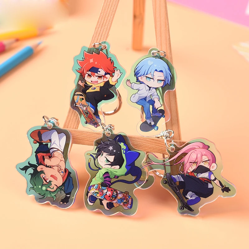 

NEW Anime Acrylic Keychain SK EIGHT SK8 the Infinity Miya Chinen Langa Hasegawa Reki Kyan MIYA Pendant Itabag Cute Keyring Gift