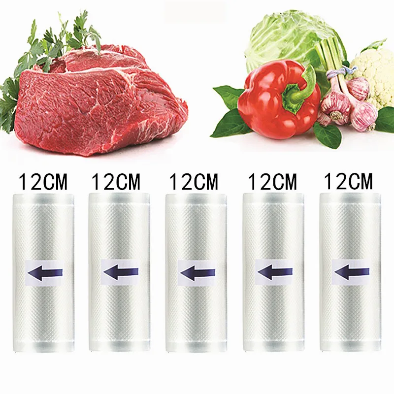 Вакуумная сумка для хранения продуктов 5 рулонов/партия домашней кухни