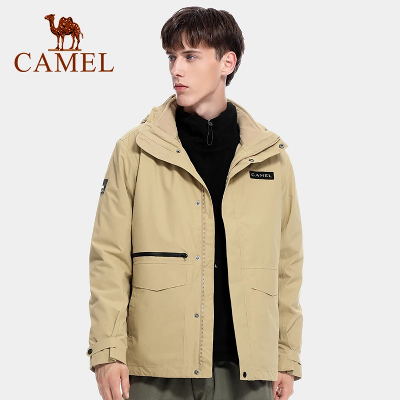 CAMEL водонепроницаемая ветрозащитная куртка для мужчин 2020 зимняя мужская