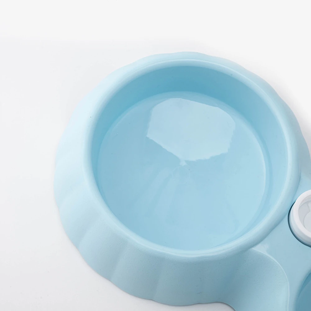

Dual Use Drinking Bowl Fountain Cat Dog Automatic Water Dispenser Plastic Double Bowls Pet Feeder Dish Puppy Feeding Food Bowls