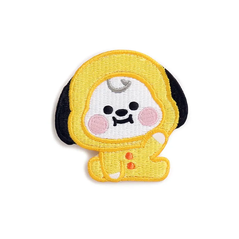 

New Korean Kpop Bangtan Boys Cartoon Koala Cloth Brooches For Women Cloth Art Dresses Accessory Cap Clothes Decorate Pin 3.3CM