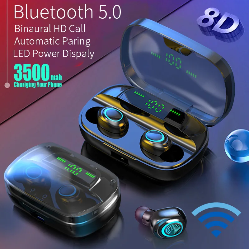 S11 Bluetooth 5 0 беспроводные наушники горячая Распродажа TWS шумоподавление гарнитура