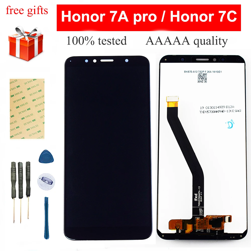 Для huawei Honor 7C aum L41 Aum ЖК дисплей для ATU LX1/L21 сенсорный экран дигитайзер сенсорная