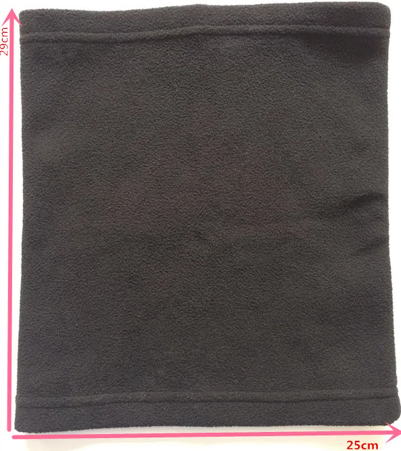 Уличные зимние теплые флисовые шарфы для шеи снуд велосипедные Шарфы мужские