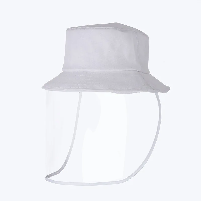 Защитная прозрачная маска со съемной защитной крышкой Панама противоскользящая