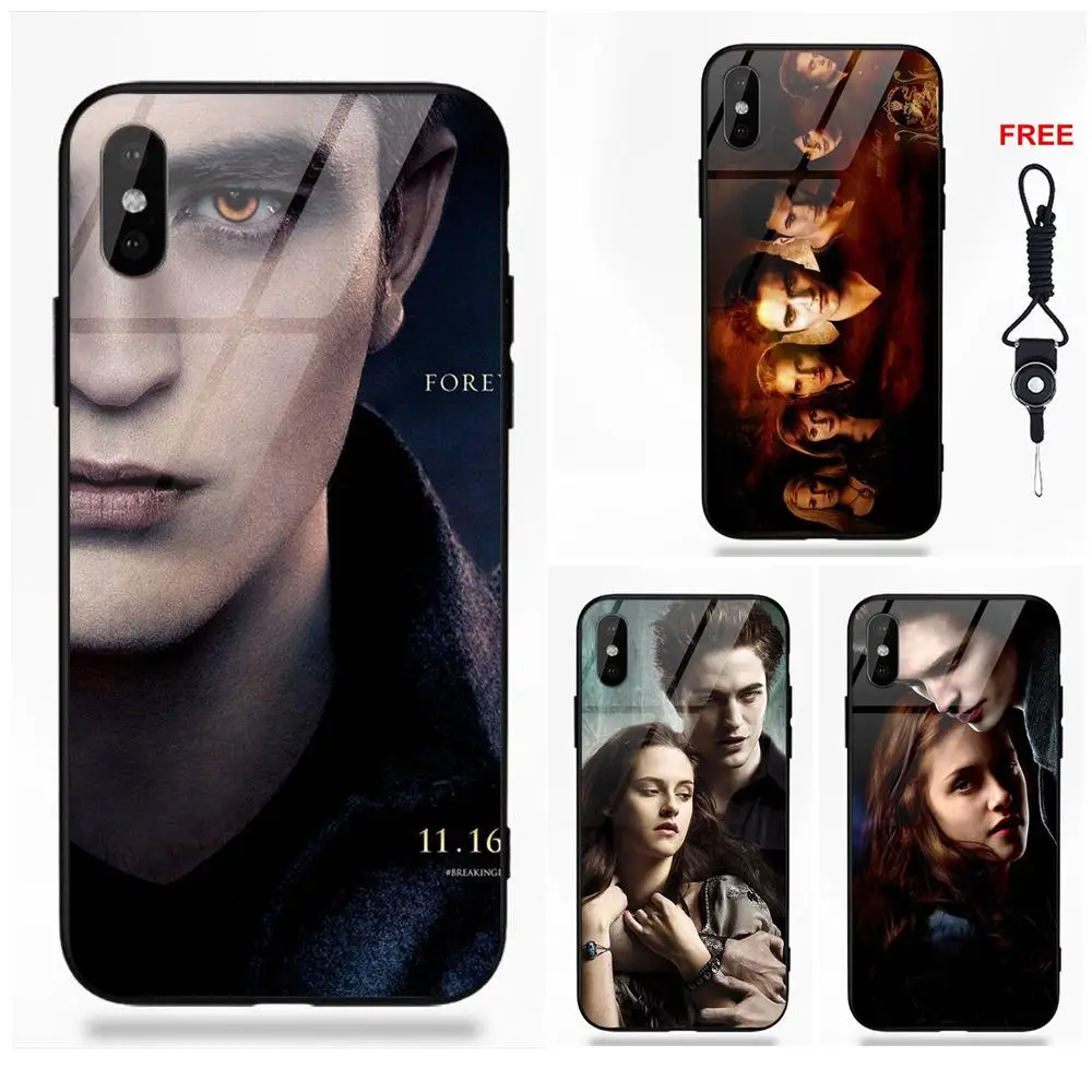 Мягкий ТПУ чехол + из закаленного стекла для Apple iPhone 5 5C 5S SE 6 6S 7 8 Plus X XS Max XR