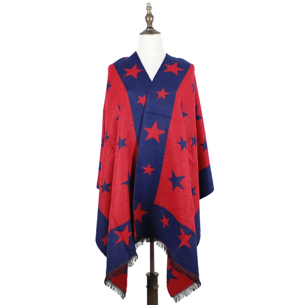 

Winter Scarf Fashion Warm Acrylic Shawls Womens