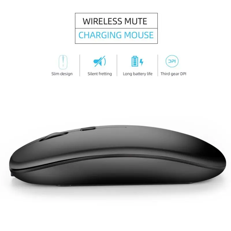 M90 Двухрежимная беспроводная Bluetooth мышь Bluetooth 5,0+ 2,4 ГГц Беспроводная мышь для ПК ноутбука настольного компьютера для Macbook Matebook