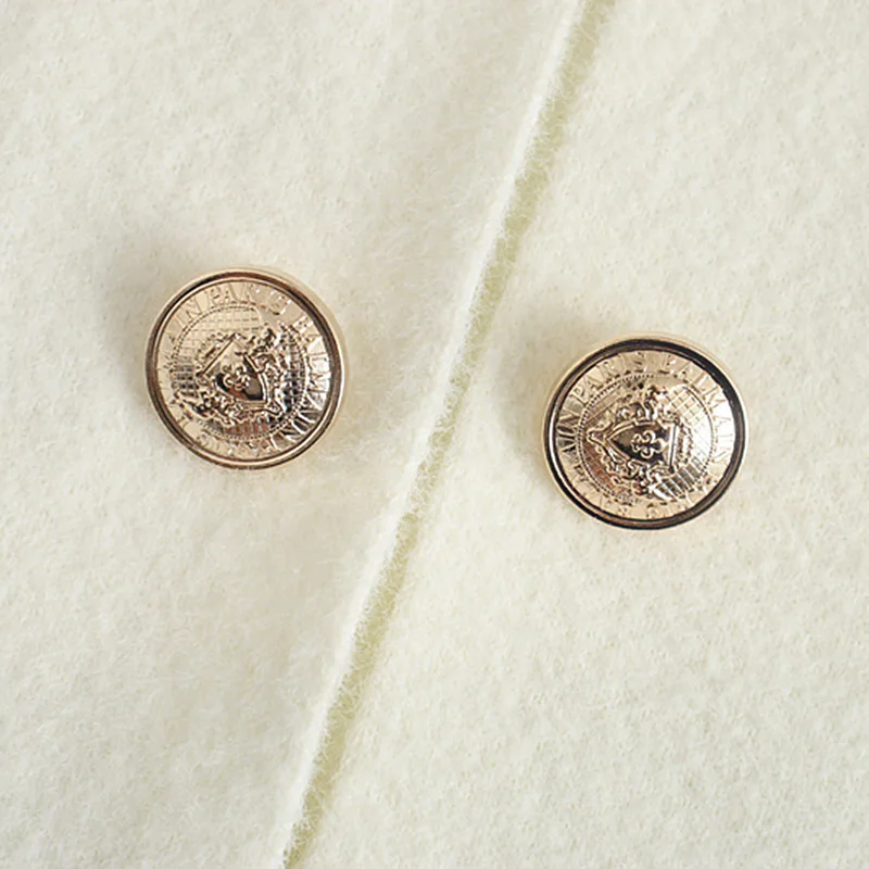 

Fashion Double breasted Cardigan Knitted Sweater Women 2020 Vintage Lapel Collar Long Sleeve Female Pullovers Chic Tops