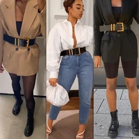 dvacaman 2020 new za fashion genuine leather double layer pin buckle belt women ins style belt waist accessories for dress coat