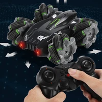 360 rotate remot control car toys for children drift stunt cars on remote control cool light radio controlled cars electric toys
