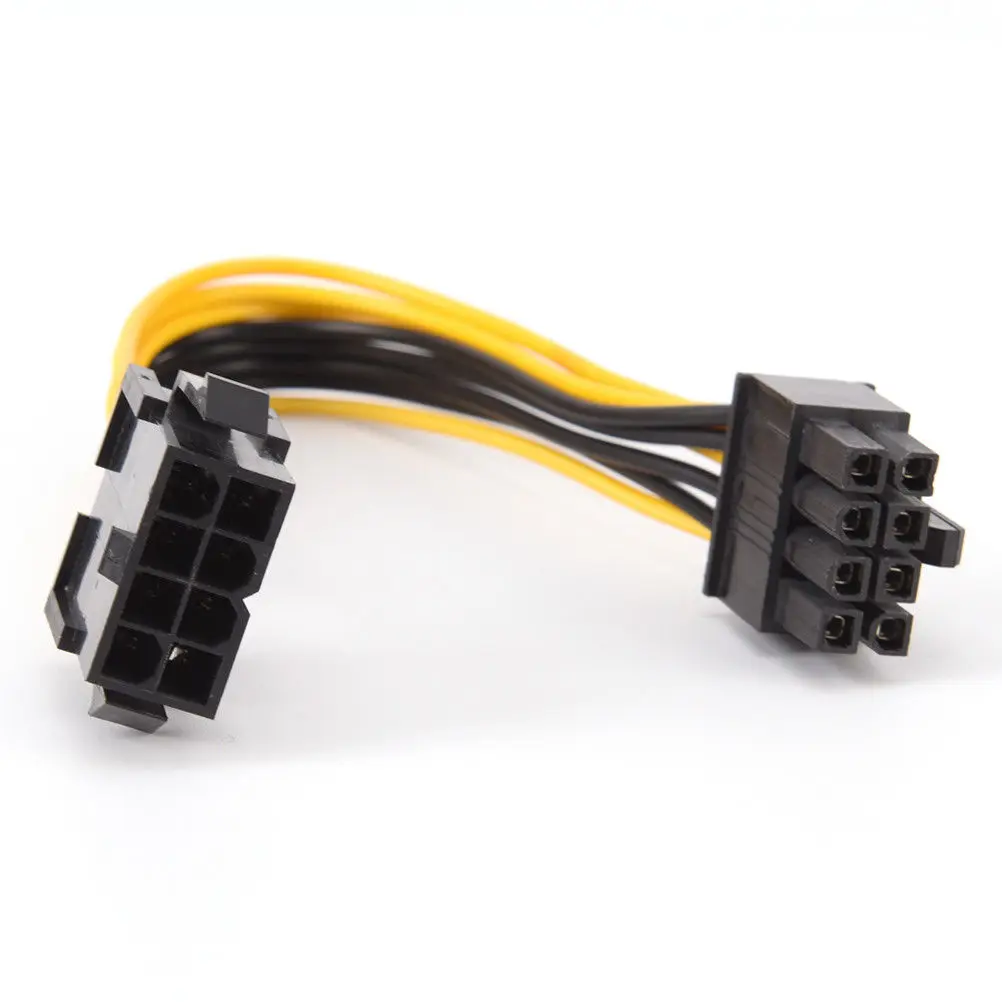 19 см 8 Pin к ATX EPS папа женскому удлинитель питания PSU материнская плата Кабель