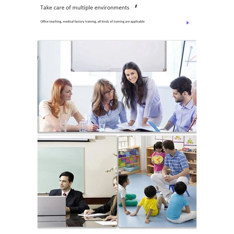 

Small White Board 30cm x 40cm Foldable netic Double-Sided Desktop Whiteboard Easel for Office Teaching Training