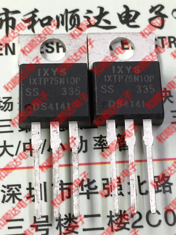 

10 ./ IXTP75N10P New Spot TO-220 100V 75A