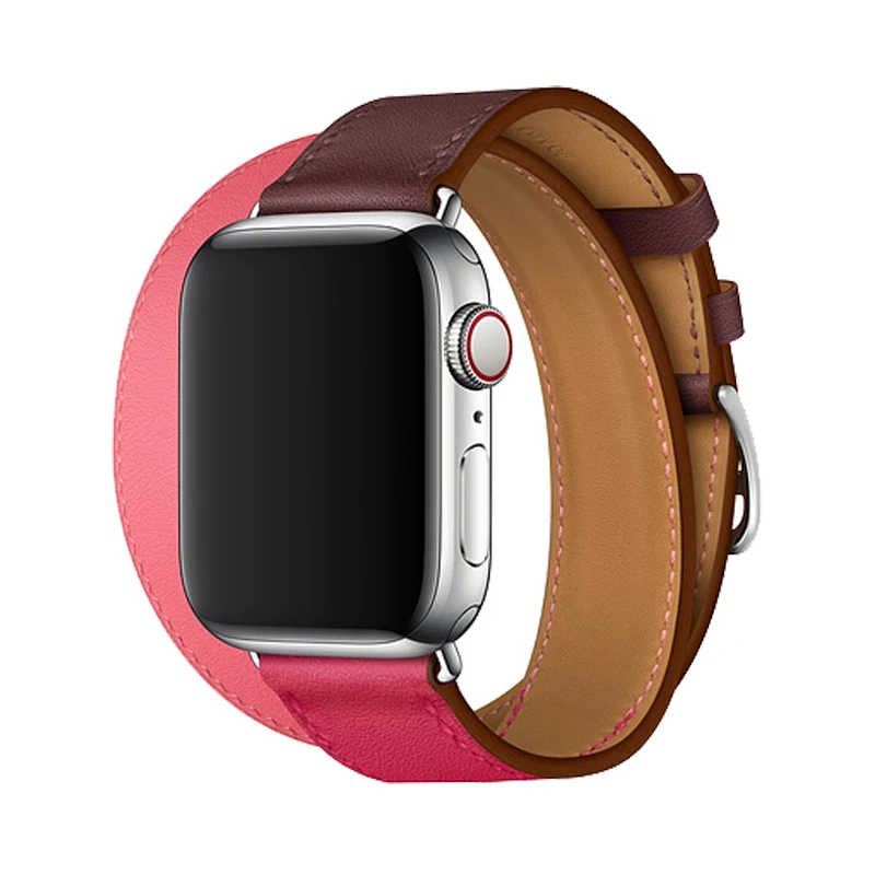 Кожаный ремешок для apple watch band 44 мм 40 мм, 42 мм, 38 мм, версия браслет Swift ремешок для наручных часов iwatch, ремешок 5/4/3/2/1