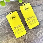 Закаленное стекло 9D для iPhone, Защита экрана для iPhone 13, 12, 11 Mini Pro Max, X, Xr, Xs Max, 11, 12, 13Pro Max, полное покрытие, 2 шт.