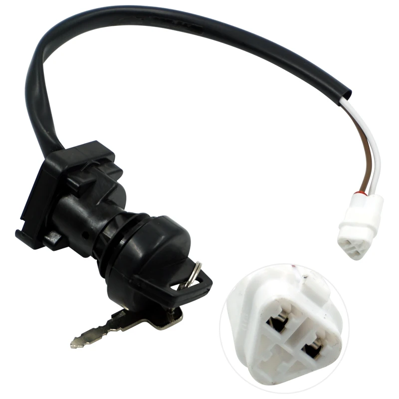 Переключатель ключа зажигания с 2 ключами KAWASAKI KVF300 степная 300 2000 2001 ATV Новинка -