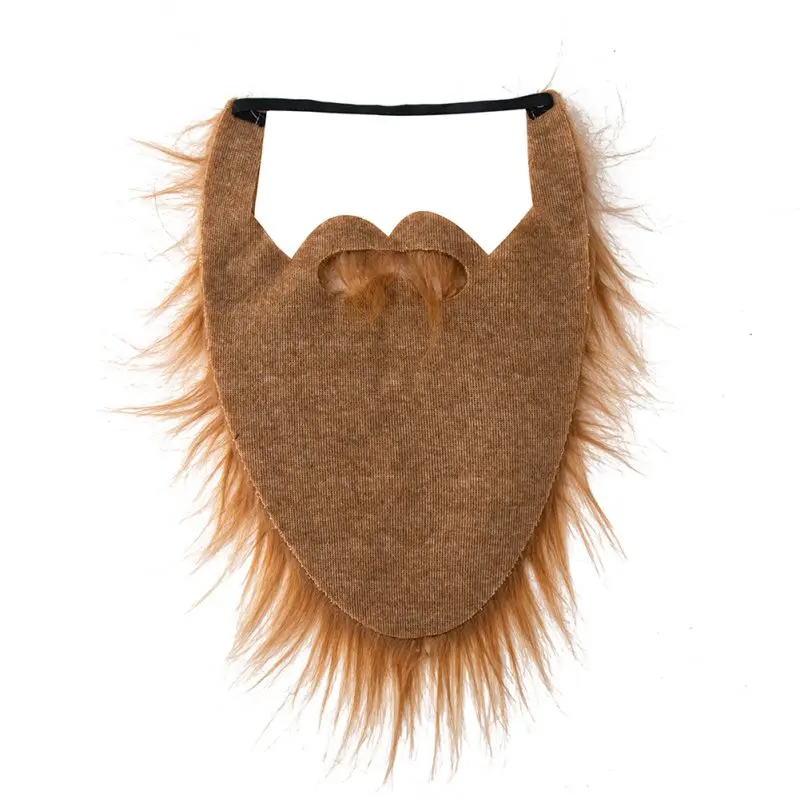 Забавные футболки унисекс костюм вечерние Хэллоуин Рождественская Борода Маска