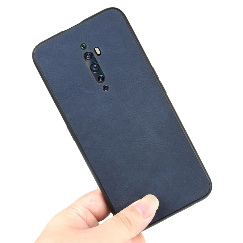 Высококачественный защитный чехол для OPPO Рено 2Z 6 53 дюйма Жесткий Роскошный PU
