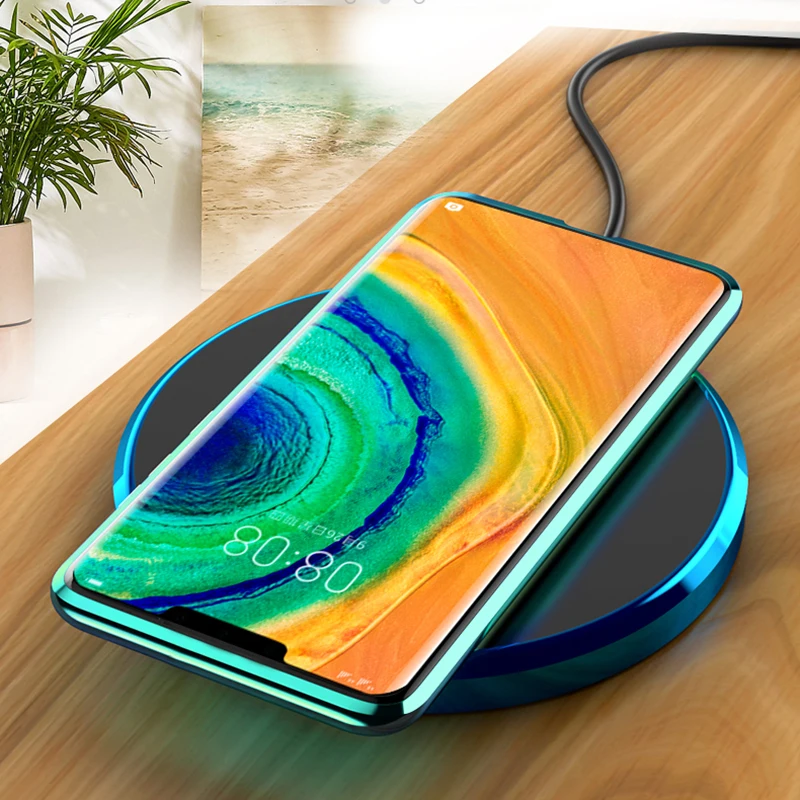 Роскошный защитный Магнитный чехол на весь корпус для huawei P30 P20 lite Pro 360, задняя крышка из закаленного стекла huawei mate 30 20 Pro Чехол