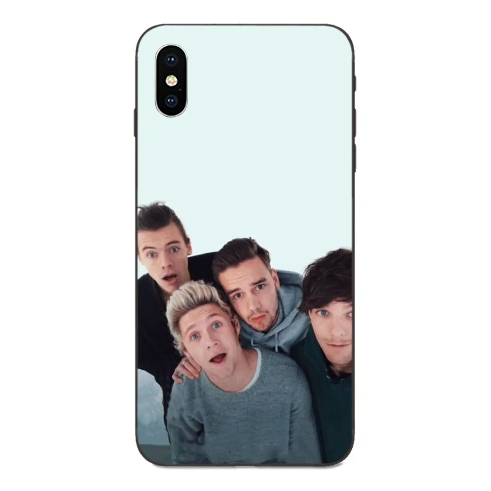 Распродажа мягкий милый чехол One Direction 1d Луи Томлинсон Для Apple iPhone 4 4S 5 5S SE 6 6S 7 8 Plus X