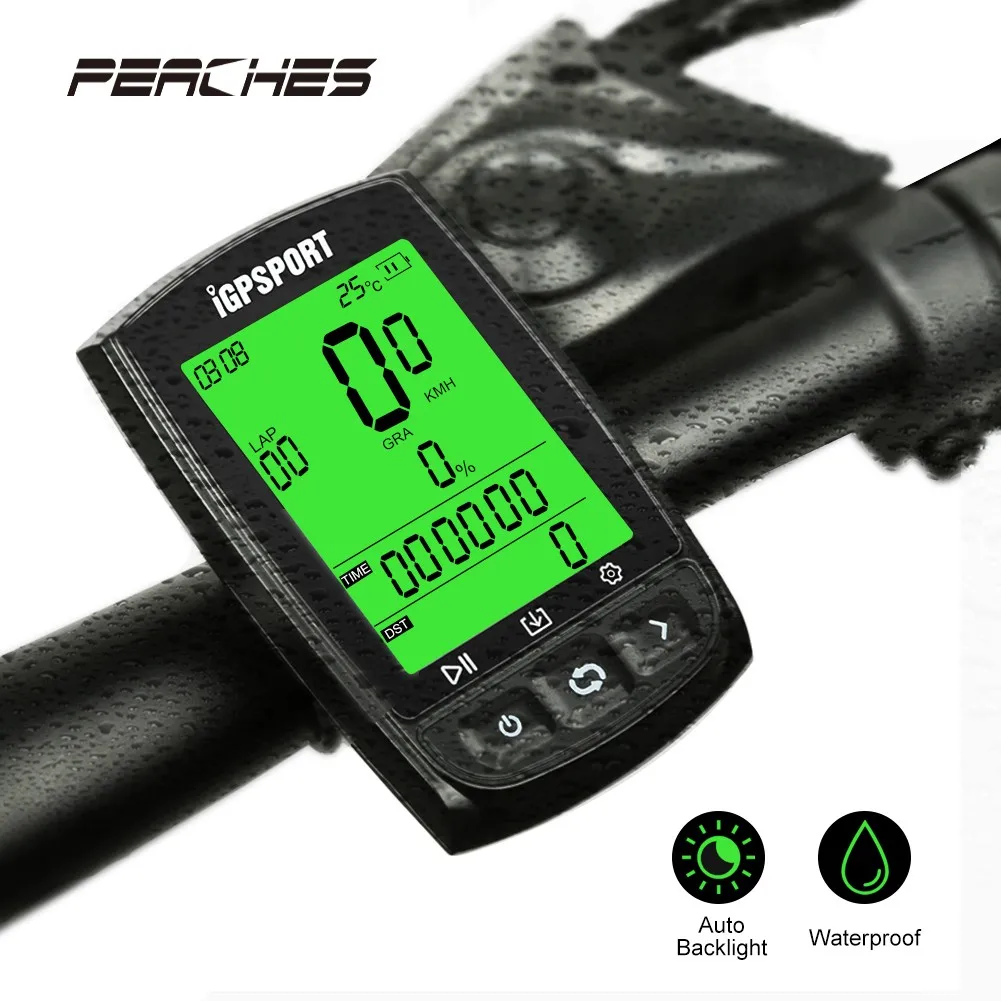 

IGS Sport 50S/10S Bicycle Computer Gps Speedometer with BLE 5.0 ANT+ Waterproof Cycle Stopwatch Ciclocomputador Bike Accessories