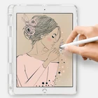 Противоударный силиконовый чехол для Xiaomi MiPad Mi Pad 5 Pro 11, чехол для планшета, гибкий прозрачный чехол с держателем для ручки Mipad5