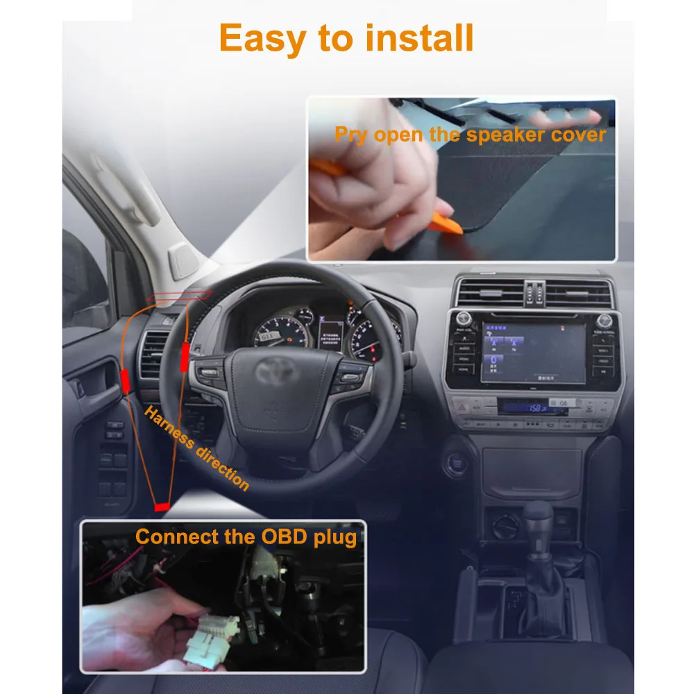 Автомобильные аксессуары передний дисплей HUD для Infiniti QX56/QX 56 2010-2017 экран
