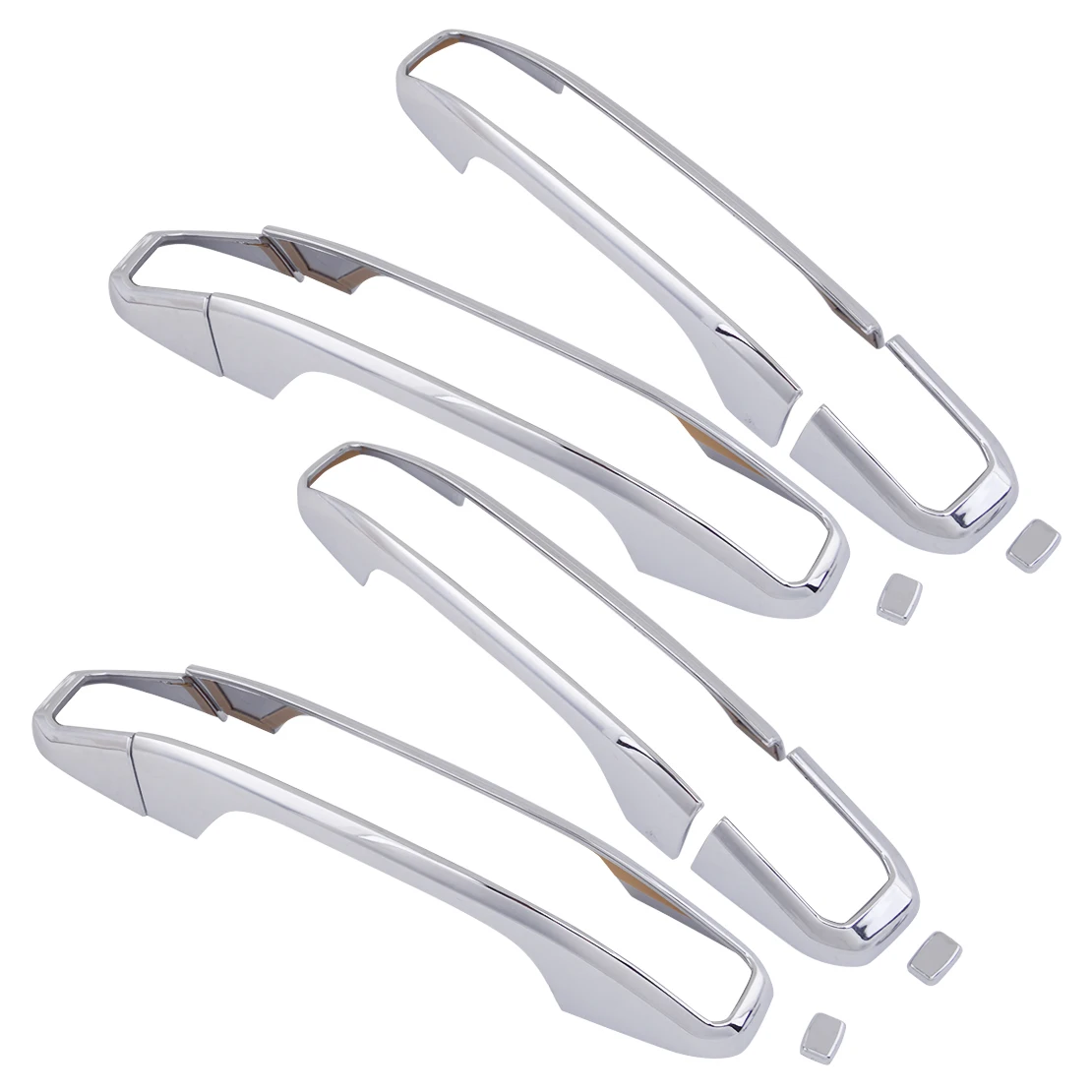 CITALL ABS 4 комплекта Наружная ручка боковой двери Крышка Накладка рамка подходит