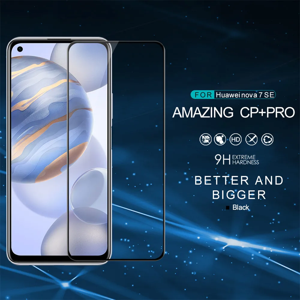 

NILLKIN Fully Covered CP+PRO Tempered Glass Screen Protector For Huawei Nova 7 SE