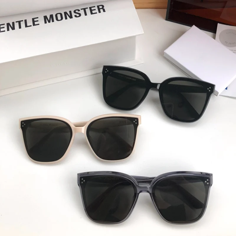 

2021 Gentle Sunglass New Fashion Luxury Brand GM For Women men Sunglasses RICK Oversized Square Frame Sun glasses