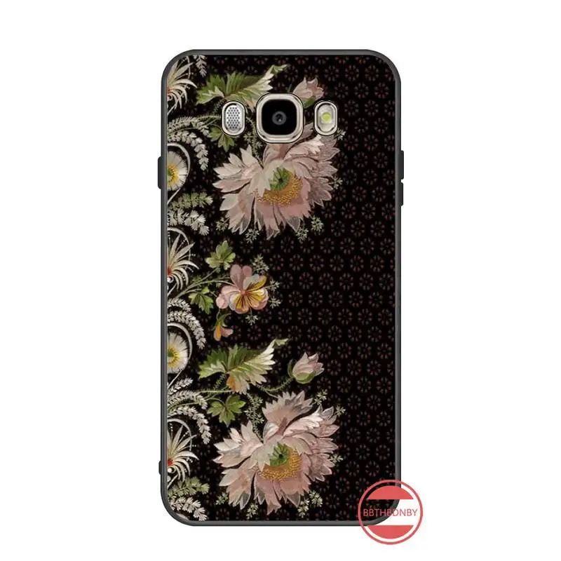 Мягкий силиконовый чехол из ТПУ с тиснеными цветами для Samsung Galaxy J2 J4 J5 J6 J7 J8 2016 2017