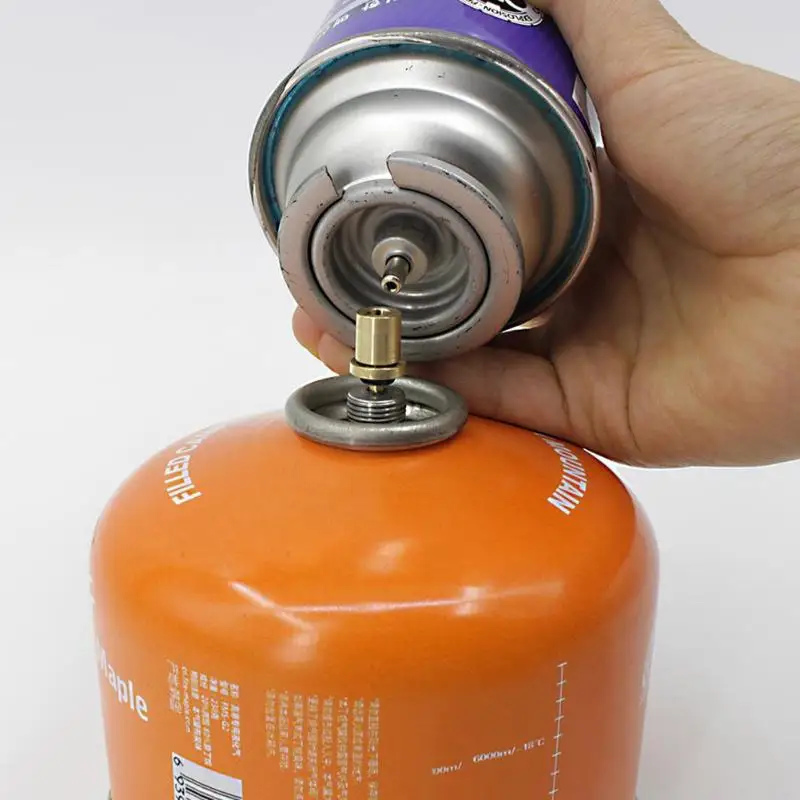 Газовая горелка адаптер Открытый Кемпинг газ Refill газовый баллон баковая газовая