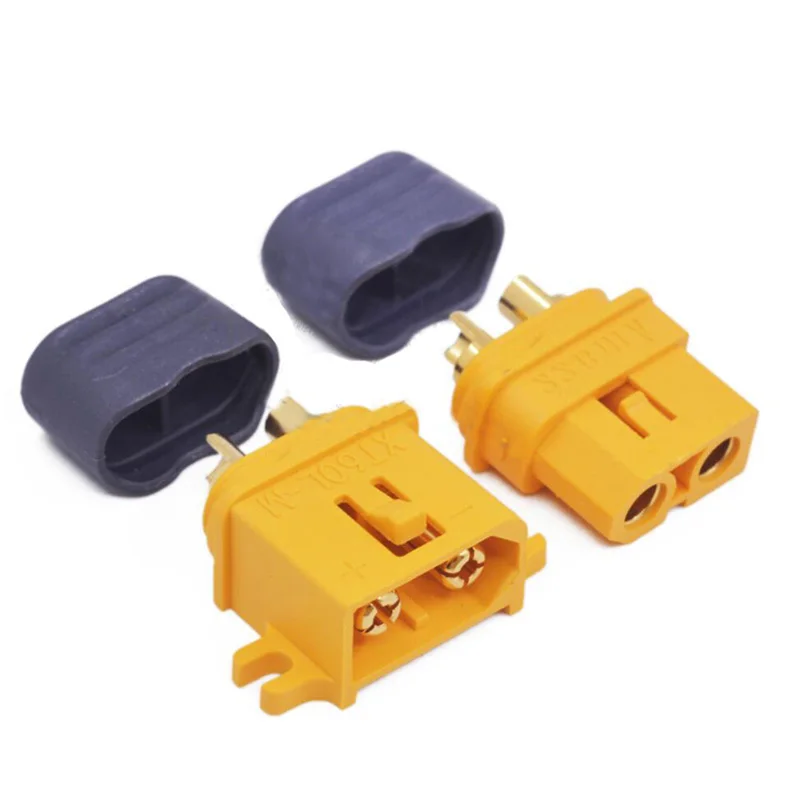 Mountable XT60 Plug XT60L Power Battery Connector Male/Female XT60L-M/F Adapter F RC Model Charger Controller Electric Forklifts | Игрушки и