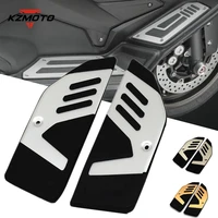 motorcycle cnc aluminum foot rest plate skidproof for yamaha tmax560 tmax530 tmax 530 560 2017 2020 footpegs footrest foot pads