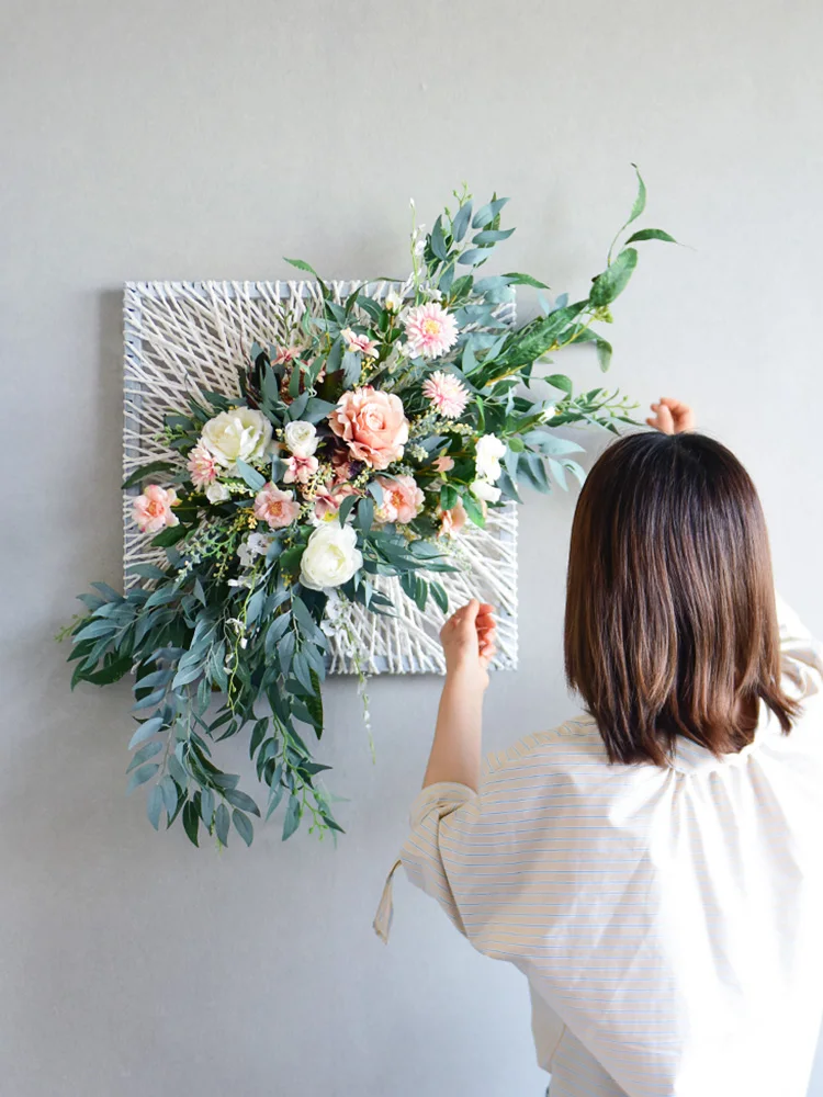 Декор для дома искусственная Роза фоторамка имитация цветов украшение настенная