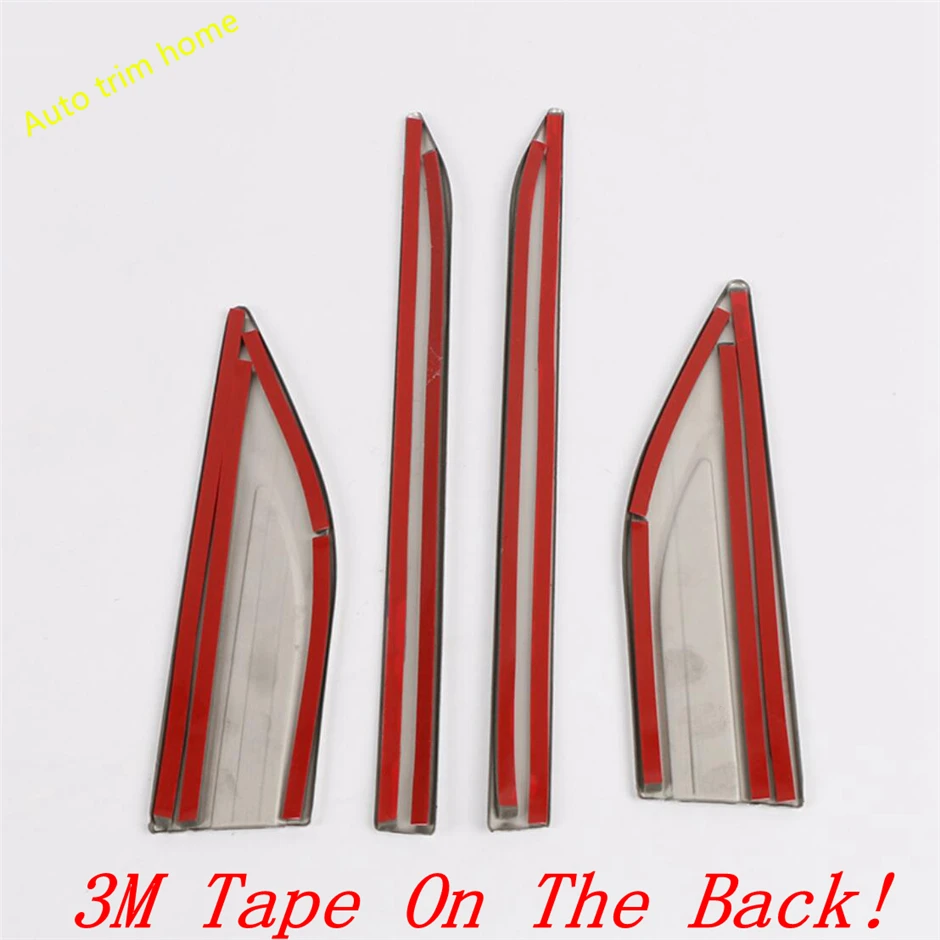 

Car Body AC Air Flow Vent Fender Cover Trim For Kia Cerato Forte K3 2019 2020 Stainless Steel Red / Black / Blue Exterior Kit