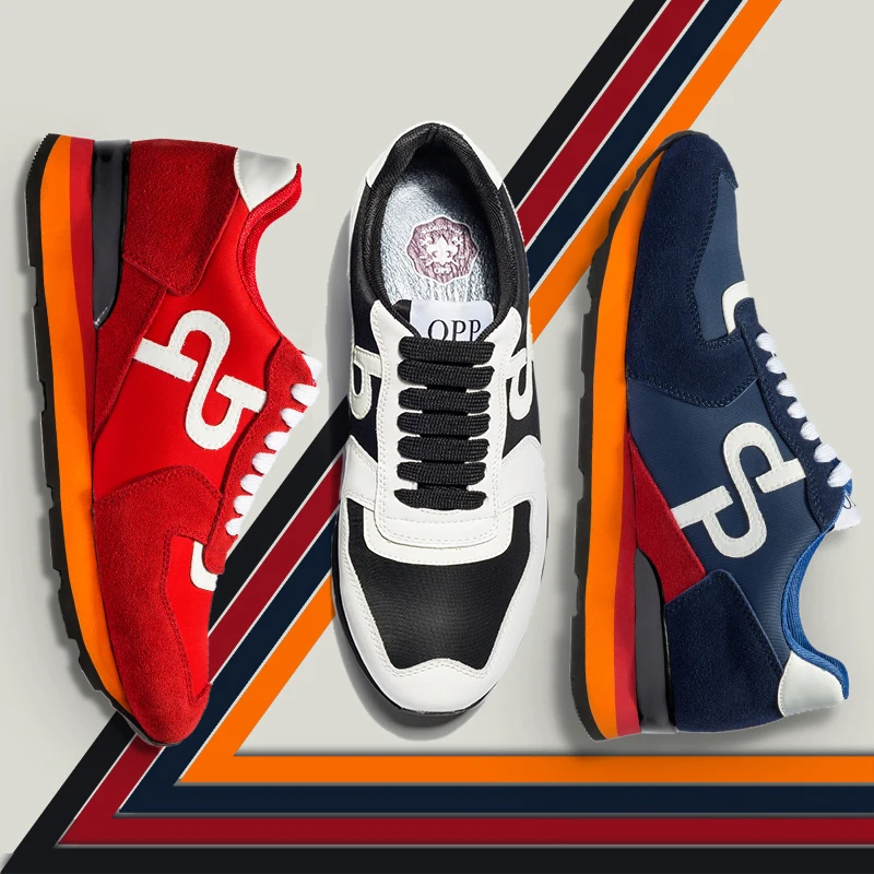 Мужские кроссовки из натуральной кожи спортивная обувь новинка 2020| |