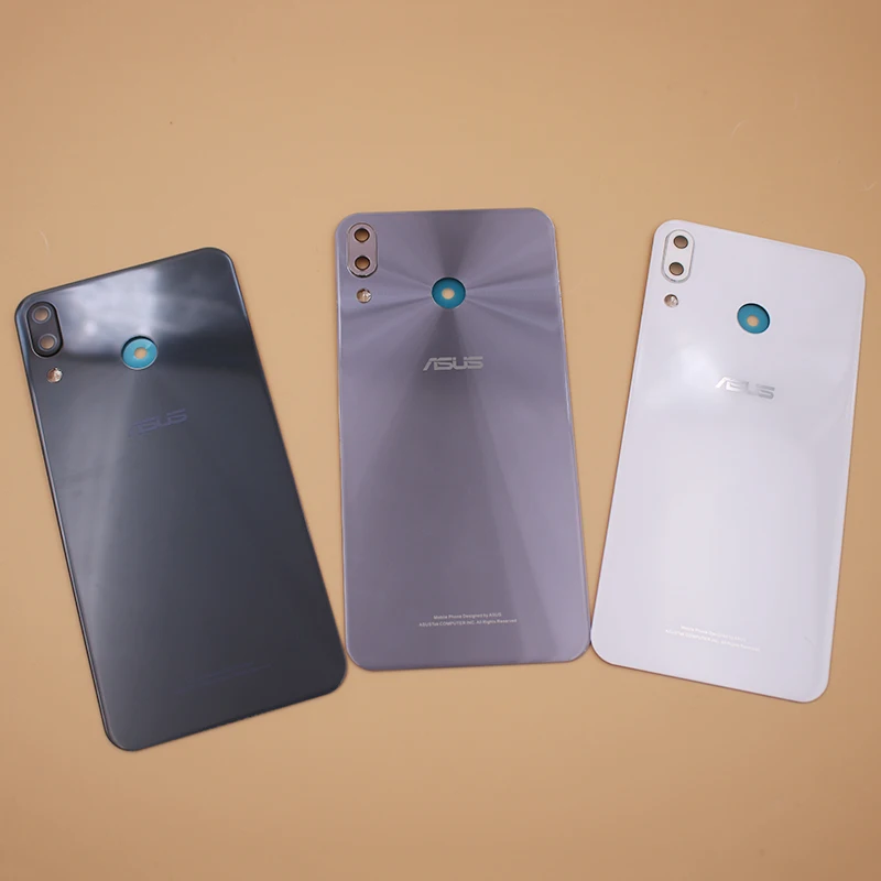 Задняя крышка батарейного отсека для Asus Zenfone 5 2018 ZE620KL запасные части и объектив