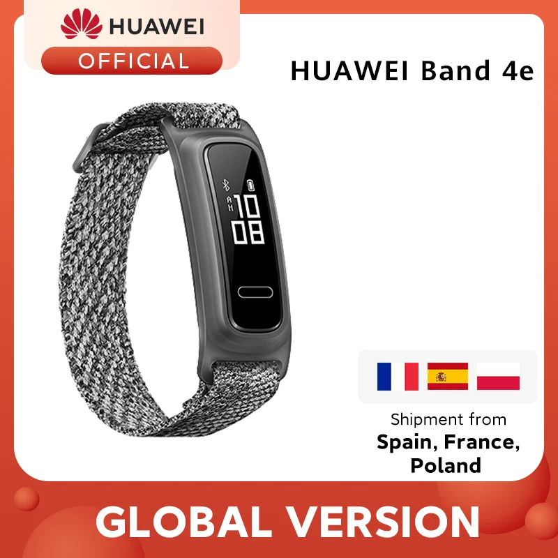 Оригинальный Смарт браслет Huawei Band 4e баскетбольный волшебник два режима ношения 14