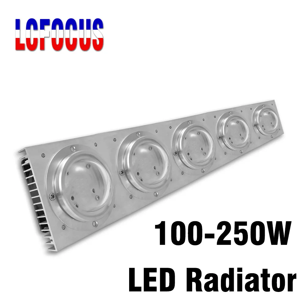 Светодиодный Алюминий радиатора 100W 150W 200W 250W 300W с вентилятором лампы радиаторы