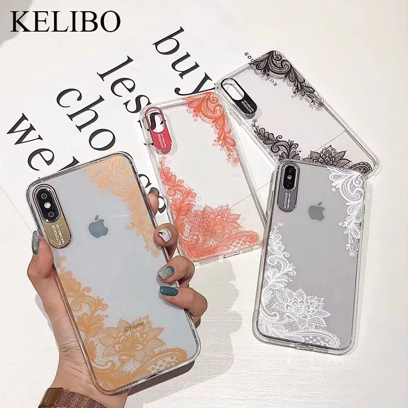 Бутон шелковый сексуальный чехол для телефона с цветочным рисунком Apple IPhone 7 8 6 6s