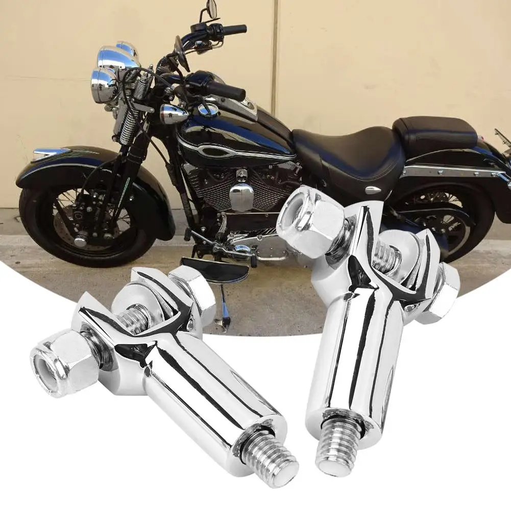 1 пара колышки для пассажирских ножек комплект креплений Harley Softail 2000 2006|Подставки