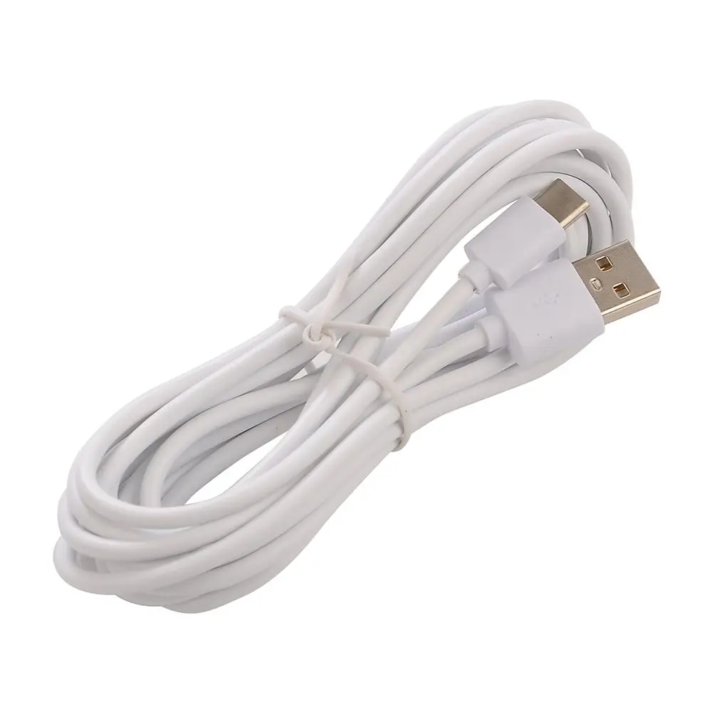 Кабель USB Type C 1 м/2 м/3 м для Samsung кабели быстрой зарядки Xiaomi Huawei круглый кабель