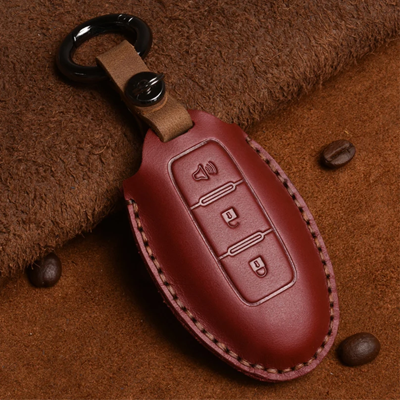 Ручной работы в стиле ретро из натуральной кожи чехол для автомобильного смарт