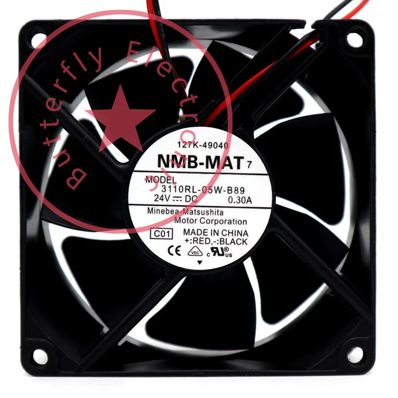 

Новый 3110RL-05W-B89 24 в оригинальный инверторный кулер охлаждения 80*80*25 мм 8 см 8025