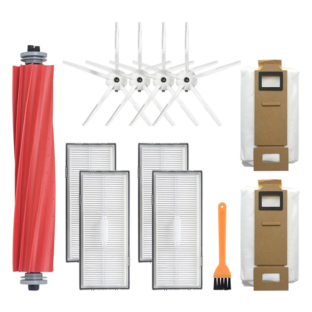 

Для Roborock S7 Запчасти для пылесоса комплекты тряпки для швабры влажный фильтр для пылесоса боковая щетка рулон щетки резервуар для воды