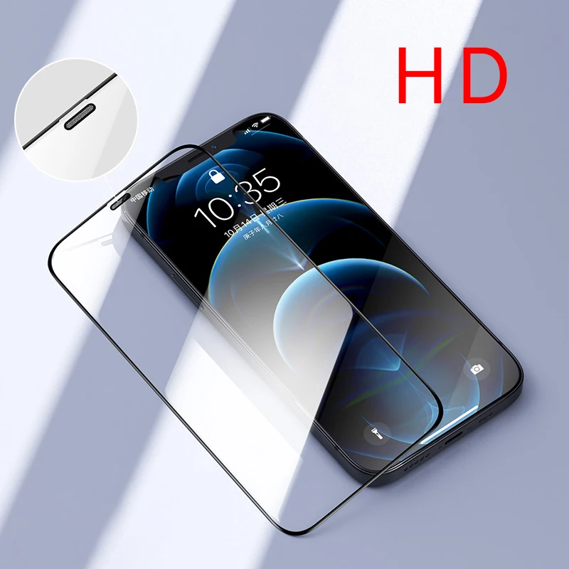 Benks VPRO + алмазное пылезащитное закаленное стекло для iPhone 12 Mini 11 Pro Max XS XR X Защитная