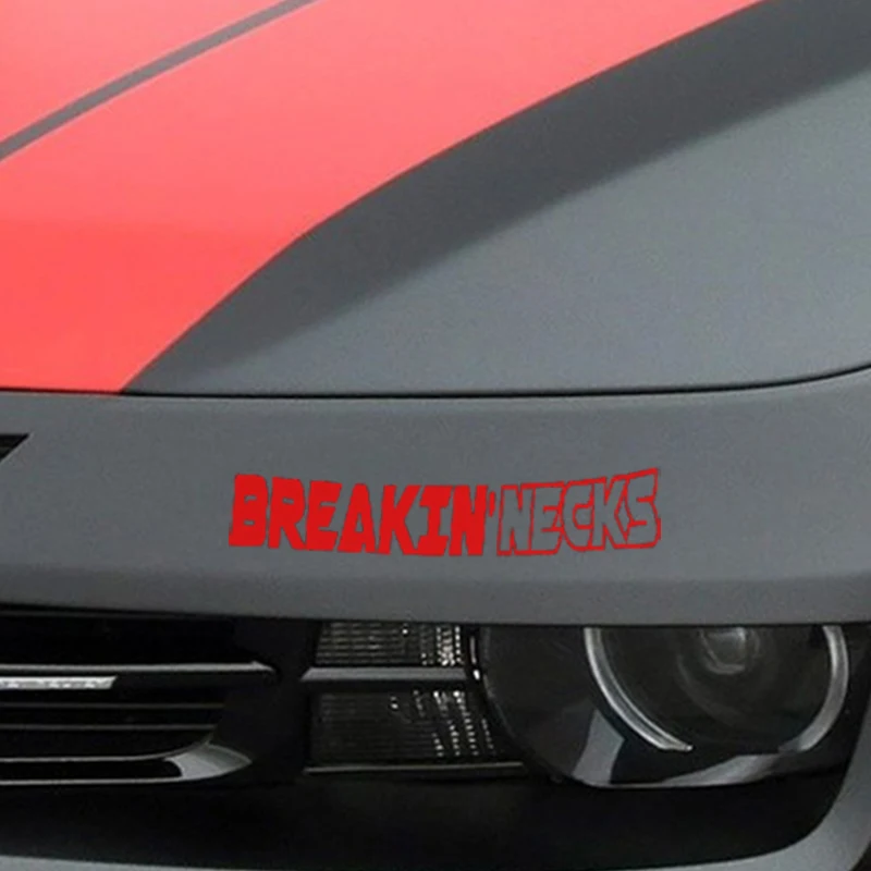 EmpireYing 8 цветов break Necks динамические забавные буквы слова художественная наклейка